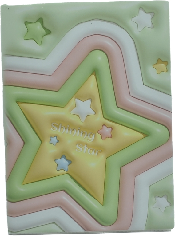 TAROS UNICK COLOR 3D SHİNİNG STAR P.P. KAPAK A4 DEFTER